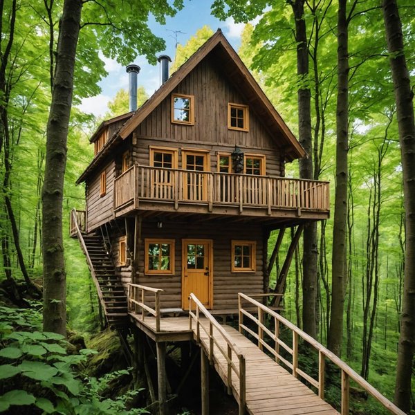 Découvrez les plus belles cabanes perchées en Auvergne : Préparez votre prochain séjour en pleine nature